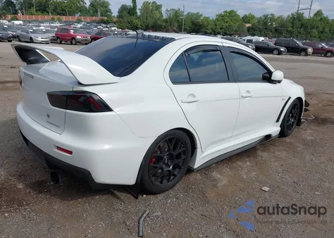 2011 Mitsubishi Lancer Evolution Gsr from USA, damaged, VIN JA32W8FV0BU043658